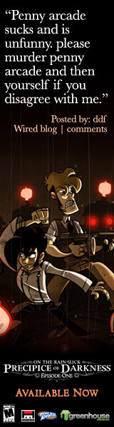 Illustration for article titled Penny Arcade Game Pimped With Flamebait